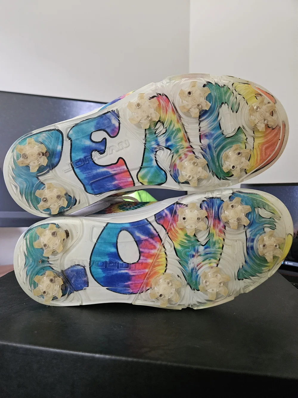 Jordan 5 Low Golf - Peace, Love (Tie-Dye) 7.5M CW4205-100